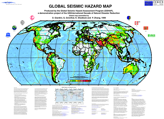Global Seismic Hazard Map